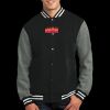 Fleece Letterman Jacket Thumbnail