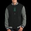 Fleece Letterman Jacket Thumbnail