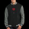 Fleece Letterman Jacket Thumbnail