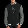 Fleece Letterman Jacket Thumbnail