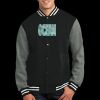 Fleece Letterman Jacket Thumbnail