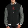 Fleece Letterman Jacket Thumbnail