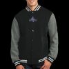 Fleece Letterman Jacket Thumbnail