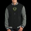 Fleece Letterman Jacket Thumbnail