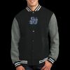 Fleece Letterman Jacket Thumbnail
