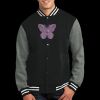 Fleece Letterman Jacket Thumbnail