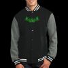 Fleece Letterman Jacket Thumbnail