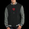 Fleece Letterman Jacket Thumbnail