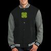 Fleece Letterman Jacket Thumbnail