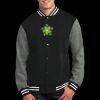 Fleece Letterman Jacket Thumbnail