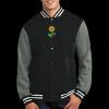 Fleece Letterman Jacket Thumbnail