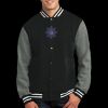 Fleece Letterman Jacket Thumbnail