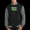 Fleece Letterman Jacket Thumbnail