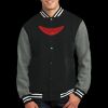 Fleece Letterman Jacket Thumbnail