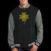 Fleece Letterman Jacket Thumbnail