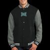 Fleece Letterman Jacket Thumbnail