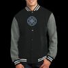 Fleece Letterman Jacket Thumbnail