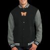 Fleece Letterman Jacket Thumbnail
