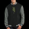 Fleece Letterman Jacket Thumbnail