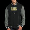 Fleece Letterman Jacket Thumbnail