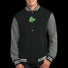 Fleece Letterman Jacket Thumbnail
