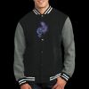 Fleece Letterman Jacket Thumbnail