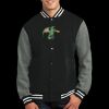 Fleece Letterman Jacket Thumbnail