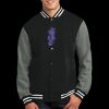 Fleece Letterman Jacket Thumbnail
