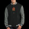 Fleece Letterman Jacket Thumbnail