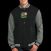Fleece Letterman Jacket Thumbnail