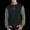 Fleece Letterman Jacket Thumbnail