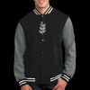 Fleece Letterman Jacket Thumbnail