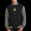 Fleece Letterman Jacket Thumbnail