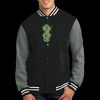 Fleece Letterman Jacket Thumbnail