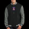 Fleece Letterman Jacket Thumbnail