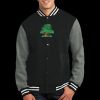 Fleece Letterman Jacket Thumbnail