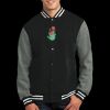 Fleece Letterman Jacket Thumbnail