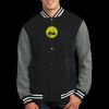 Fleece Letterman Jacket Thumbnail