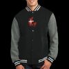 Fleece Letterman Jacket Thumbnail
