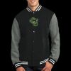 Fleece Letterman Jacket Thumbnail