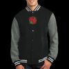 Fleece Letterman Jacket Thumbnail