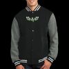 Fleece Letterman Jacket Thumbnail