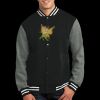 Fleece Letterman Jacket Thumbnail