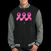 Fleece Letterman Jacket Thumbnail