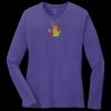 Women's Long Sleeve Core Cotton Tee Thumbnail