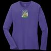 Women's Long Sleeve Core Cotton Tee Thumbnail