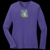 Women's Long Sleeve Core Cotton Tee Thumbnail
