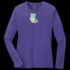 Women's Long Sleeve Core Cotton Tee Thumbnail