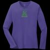 Women's Long Sleeve Core Cotton Tee Thumbnail
