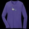 Women's Long Sleeve Core Cotton Tee Thumbnail
